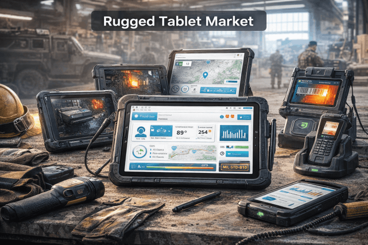 $8.6B Rugged Tablet Market Growth: 12.3% CAGR Driven by Field and Defence Demand